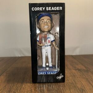 Corey Seager Bobblehead SGA Los Angeles Dodgers MLB Baseball Figure 2017 NEW
